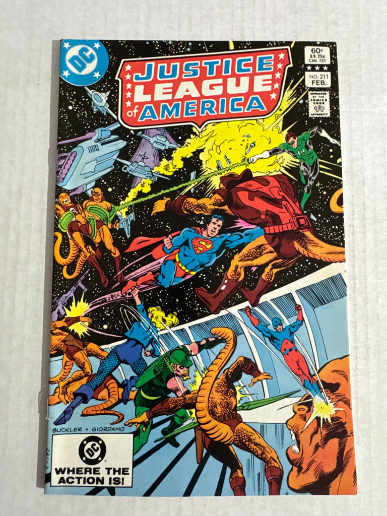 JUSTICE LEAGUE OF AMERICA #211