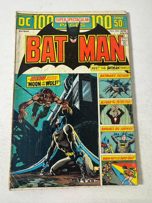 BATMAN #255 GD Neal Adams Cover 1ST APPEARANCE
