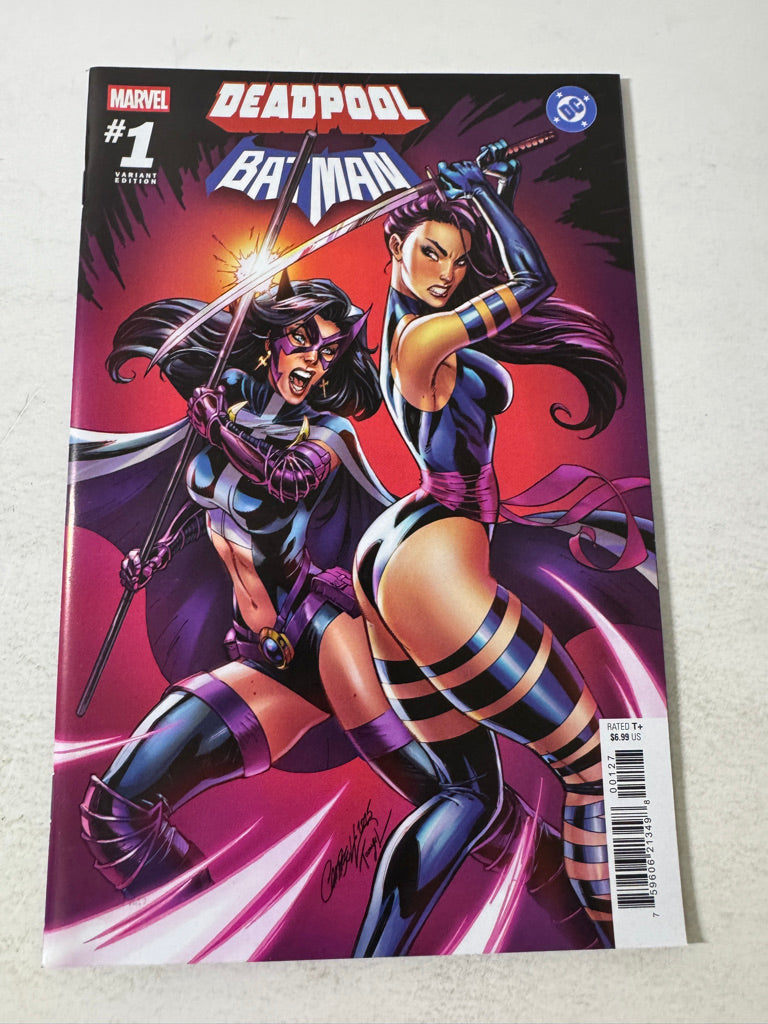 DEADPOOL BATMAN #1 NM J Scott Campbell Variant