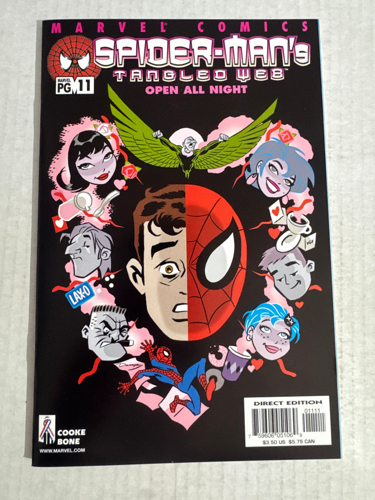 SPIDER-MAN'S TANGLED WEB #11 NM Darwyn Cooke Cover
