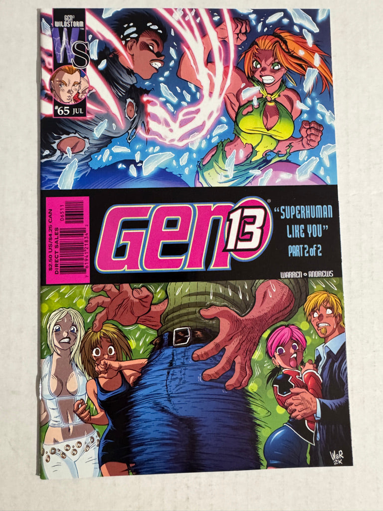 GEN 13 #65 Vol 2 NM Adam Warren Cover