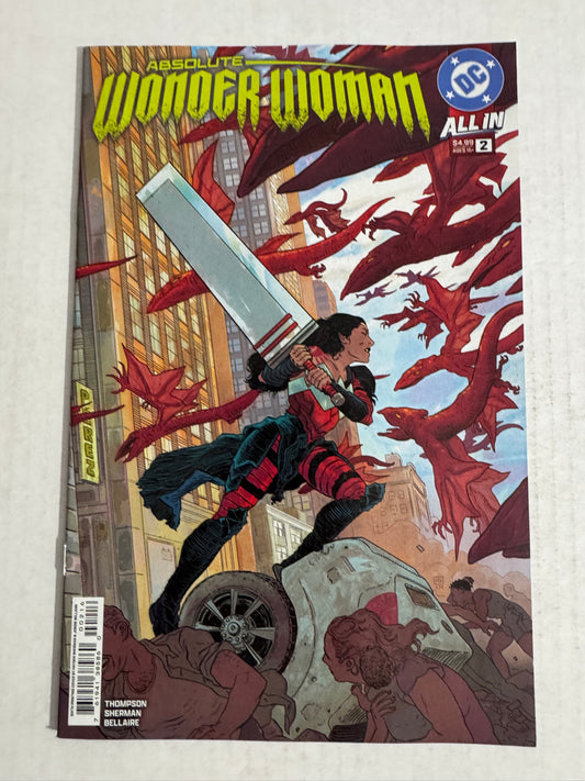 ABSOLUTE WONDER WOMAN #2 NM 6th Print