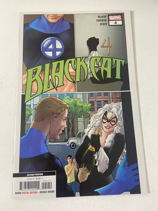 BLACK CAT #4 Vol 3 NM 2nd Print Variant