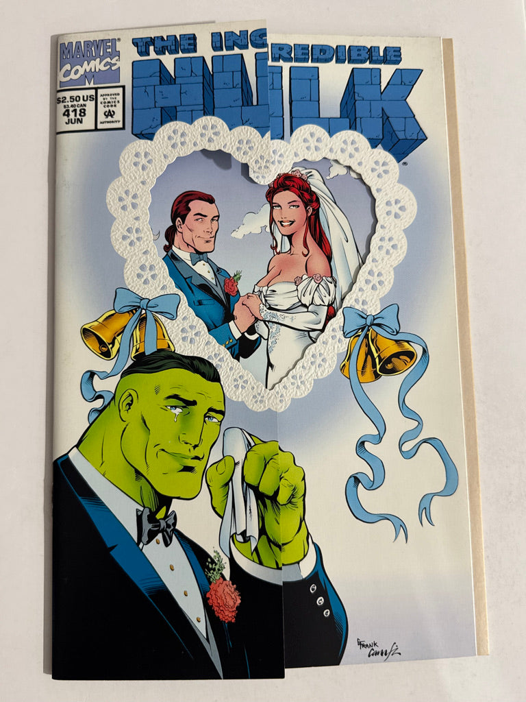 INCREDIBLE HULK #418 Gary Frank Die-Cut Cover 1ST APPEARANCE