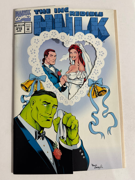 INCREDIBLE HULK #418 Gary Frank Die-Cut Cover 1ST APPEARANCE