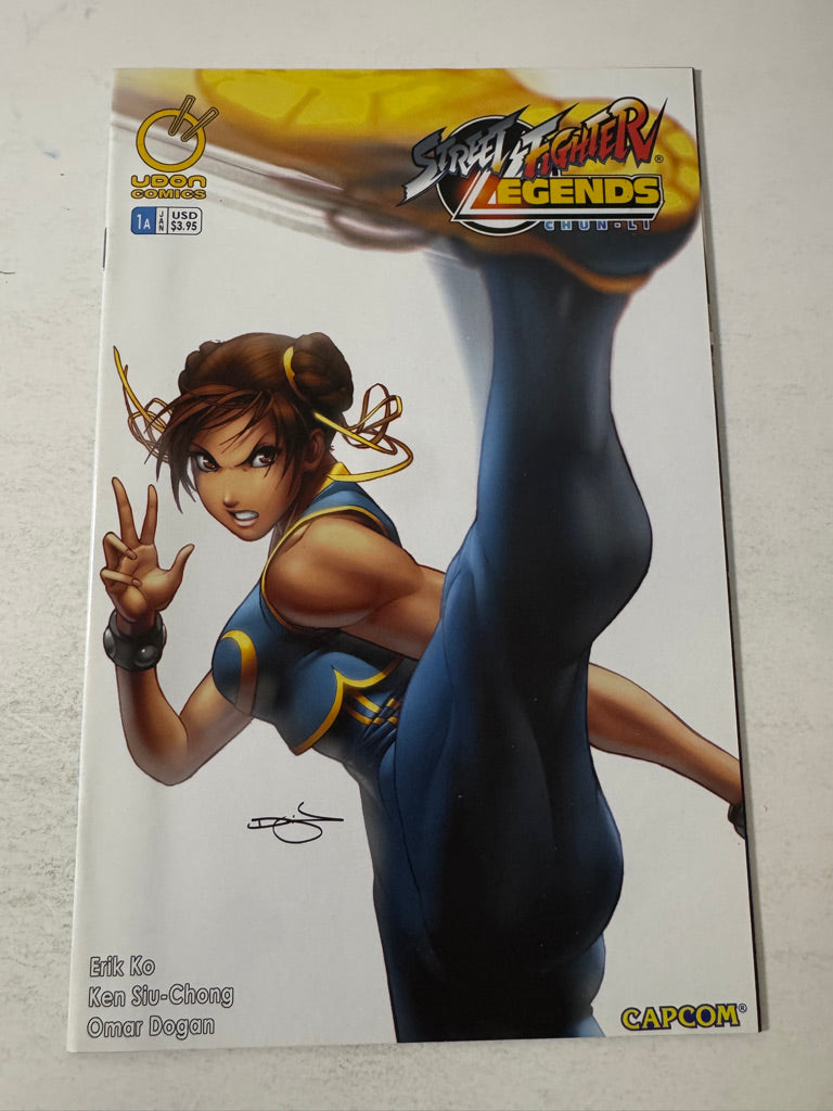STREET FIGHTER LEGENDS CHUN-LI #1 NM-
