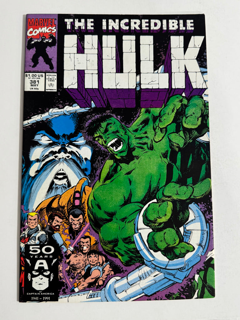 INCREDIBLE HULK #381  Dale Keown Cover