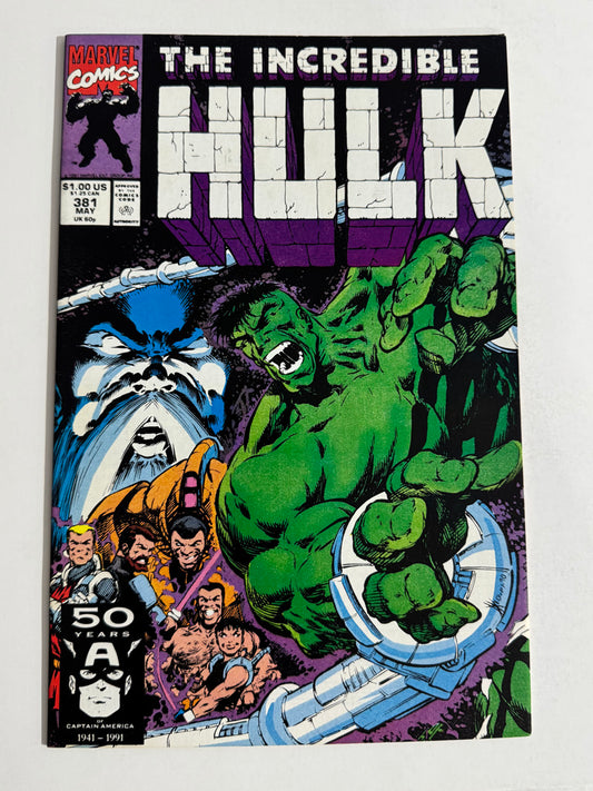 INCREDIBLE HULK #381  Dale Keown Cover