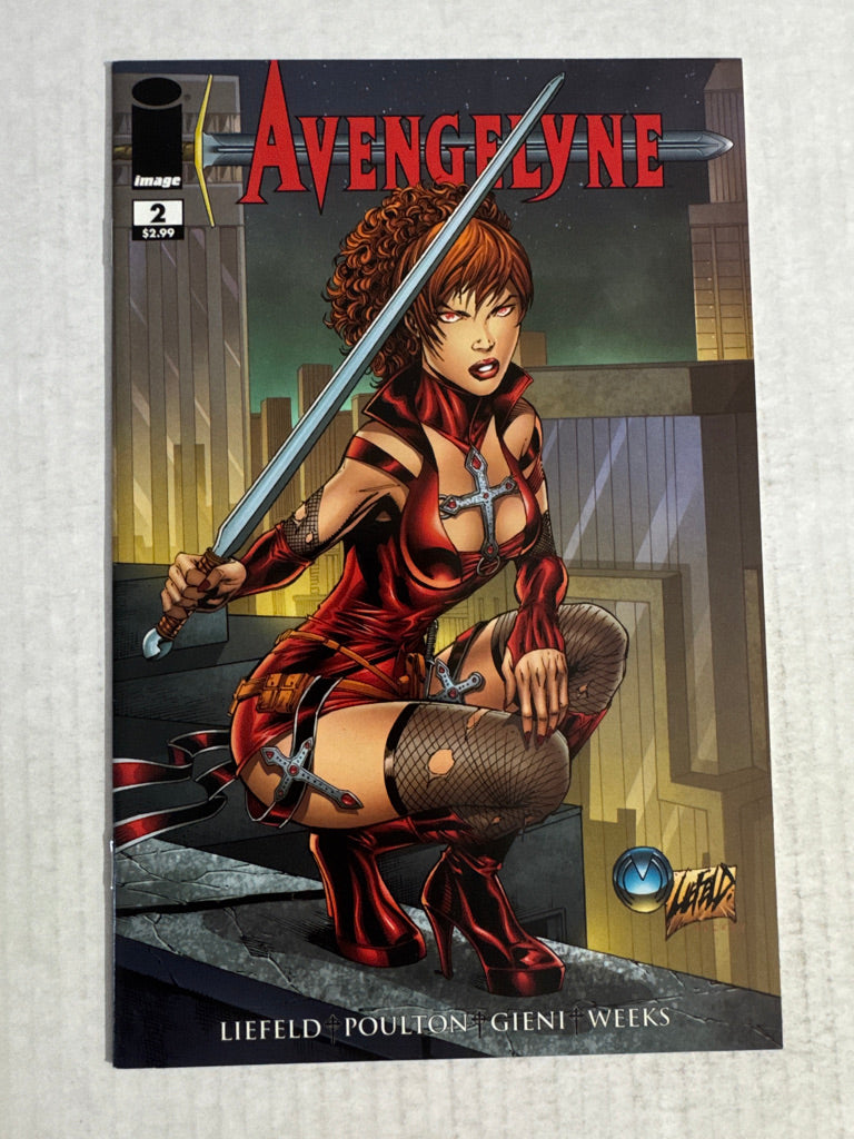 AVENGELYNE #2 NM- Rob Leifeld Variant