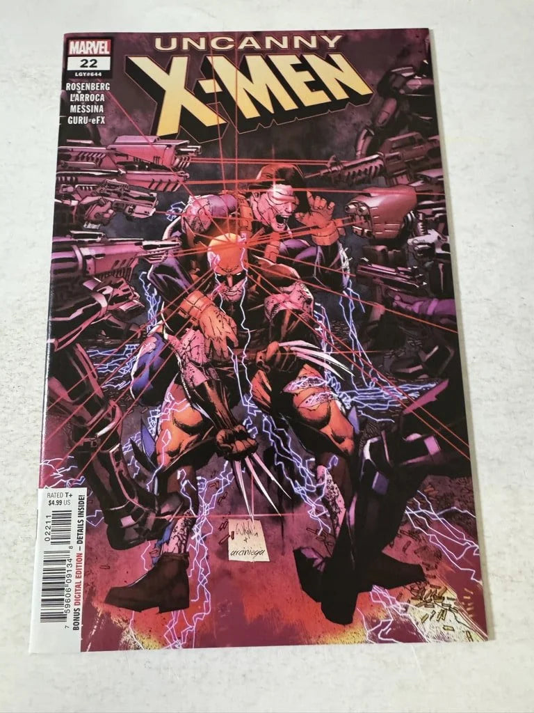 UNCANNY X-MEN #22 Vol 5 NM- Whilce Portacio Cover