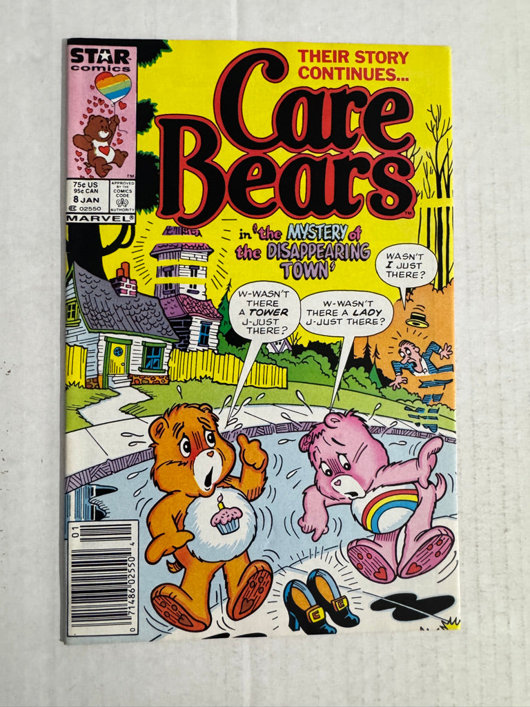 CARE BEARS #8 NM- NEWSSTAND