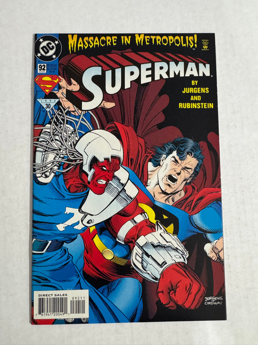 SUPERMAN #92 Vol 2 NM