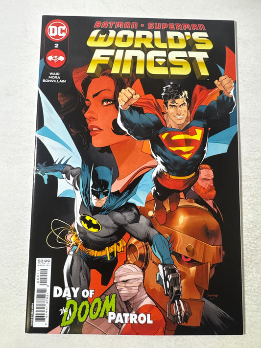 BATMAN SUPERMAN WORLD'S FINEST #2 Dan Mora Cover