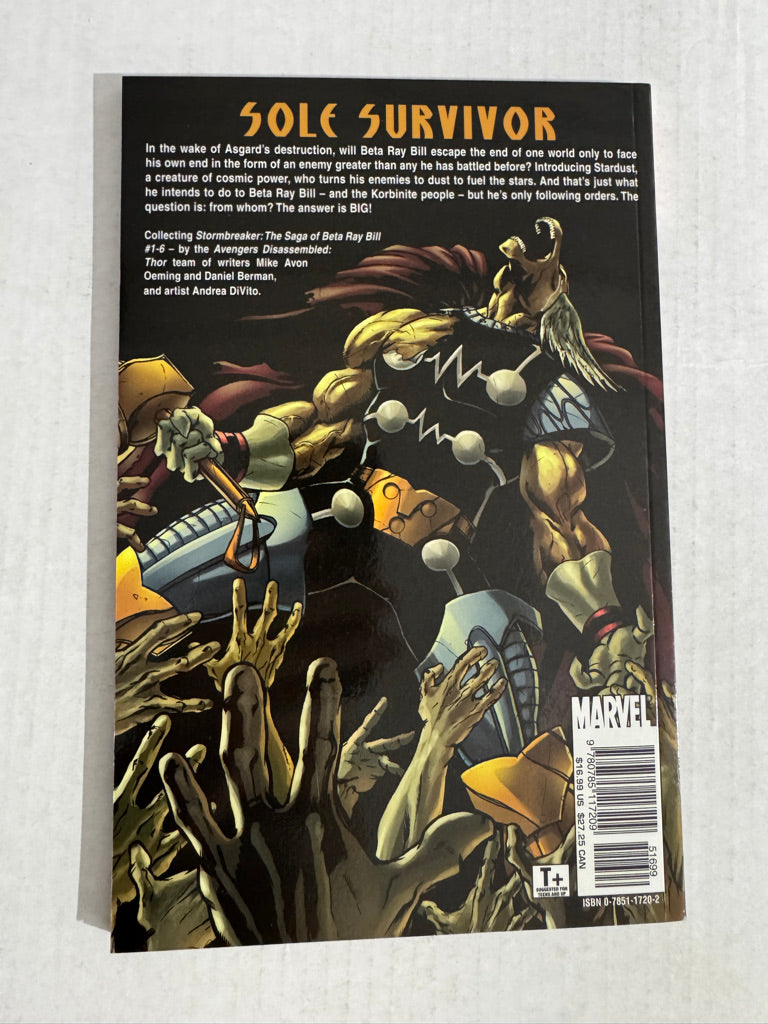 STORMBREAKER The Saga of Beta Ray Bill TPB OOP