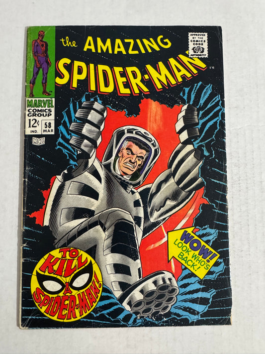 AMAZING SPIDER-MAN #58 VG+