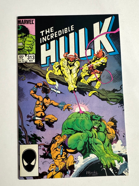 INCREDIBLE HULK #313 NM- Mike Mignola Cover