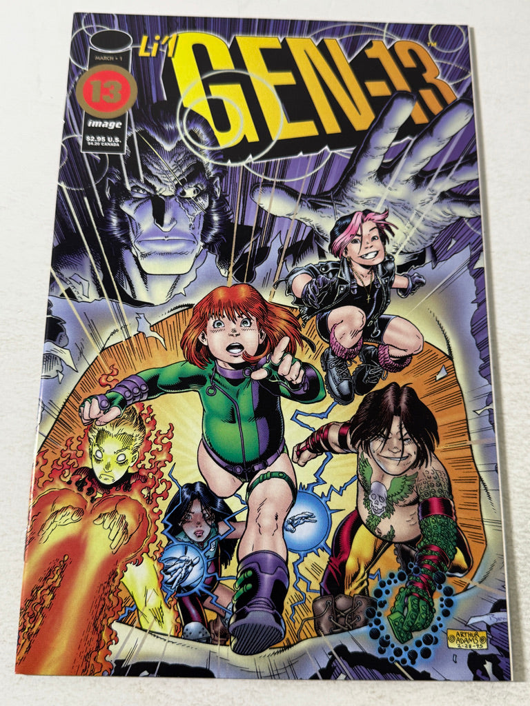 GEN 13 #1 Vol 2 NM- Arthur Adams Variant