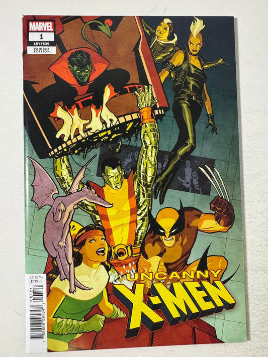 UNCANNY X-MEN #1 Vol 5 NM- 1:25 Cliff Chiang Variant