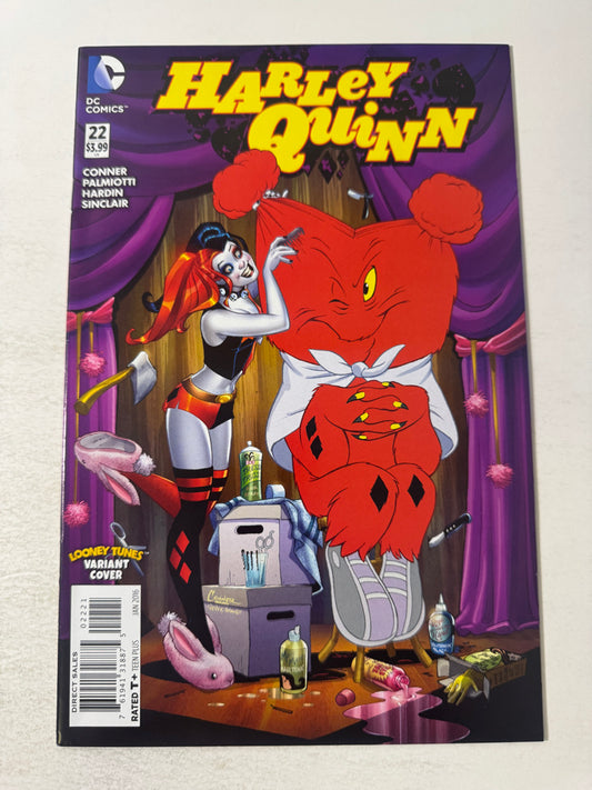 HARLEY QUINN #22 Vol 3 Amanda Conner Looney Tunes Variant