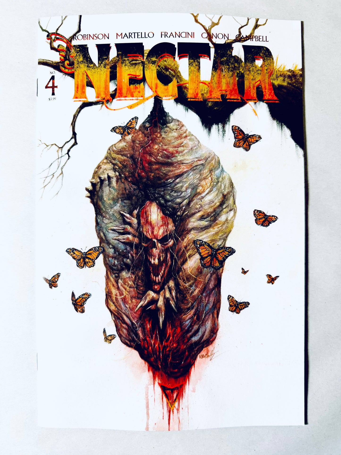 NECTAR #4 NM Cover B 1:10 Jonathan Wayshak Variant