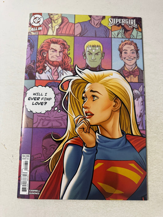 SUPERGIRL #10 Vol 8 NM Elizabeth Torque Variant