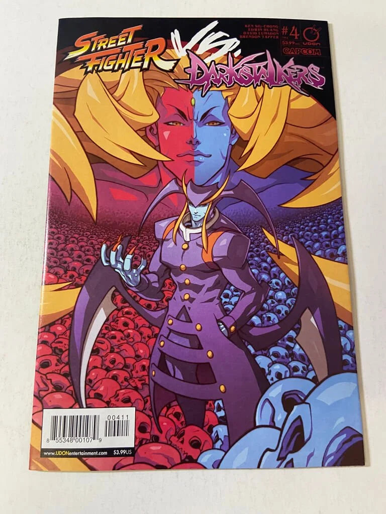 STREET FIGHTER VS DARKSTALKERS #4 NM