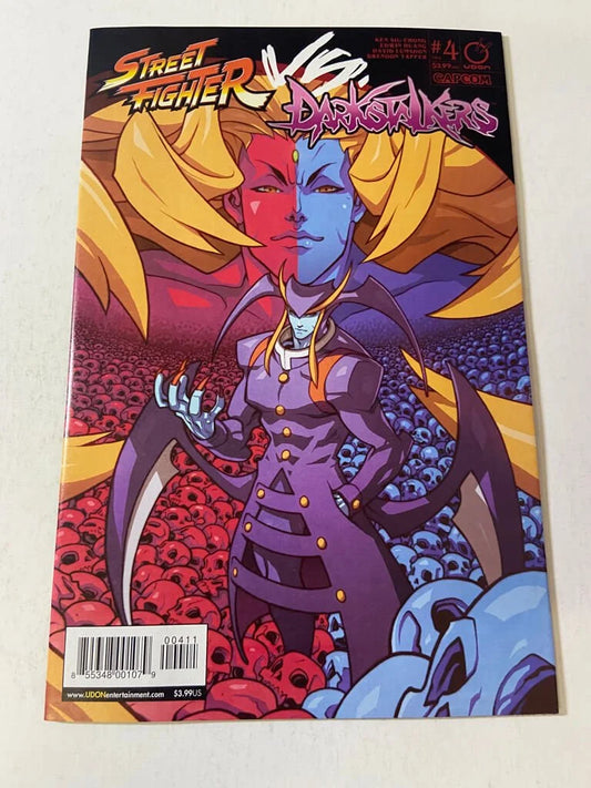 STREET FIGHTER VS DARKSTALKERS #4 NM