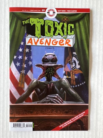THE TOXIC AVENGER COMICS #9 NM
