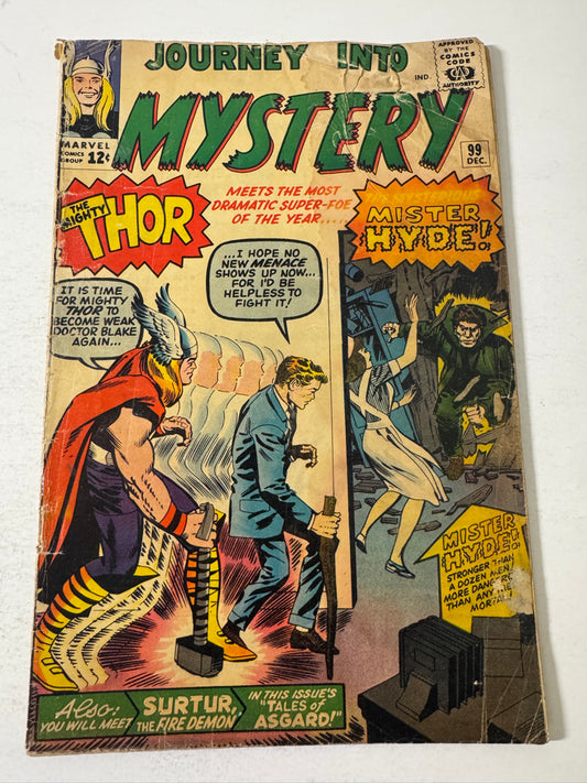 JOURNEY INTO MYSTERY #99 FR 1ST APPEARANCE