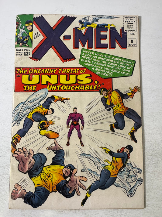 X-MEN #8 VG-