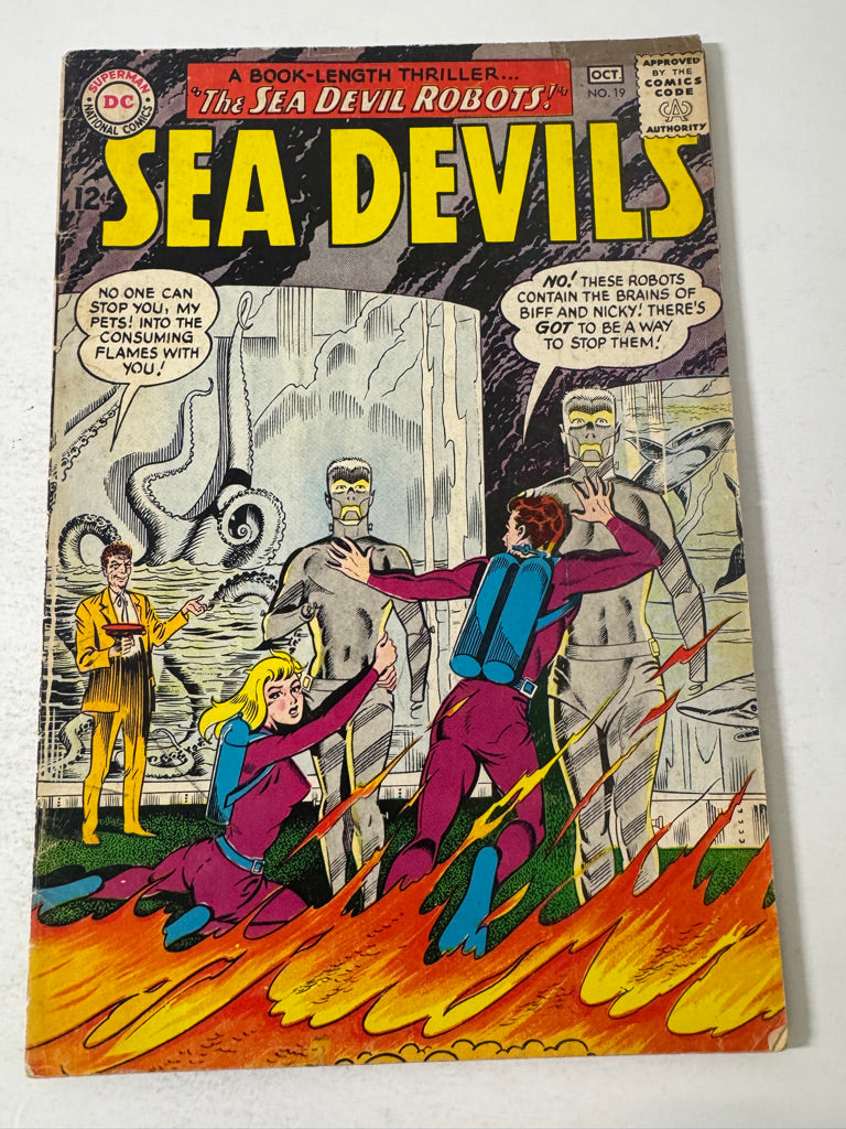 SEA DEVILS #19 VG