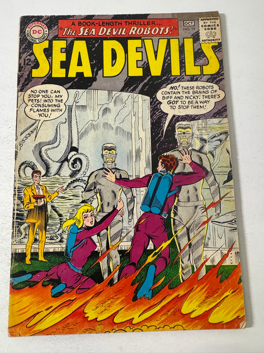 SEA DEVILS #19 VG