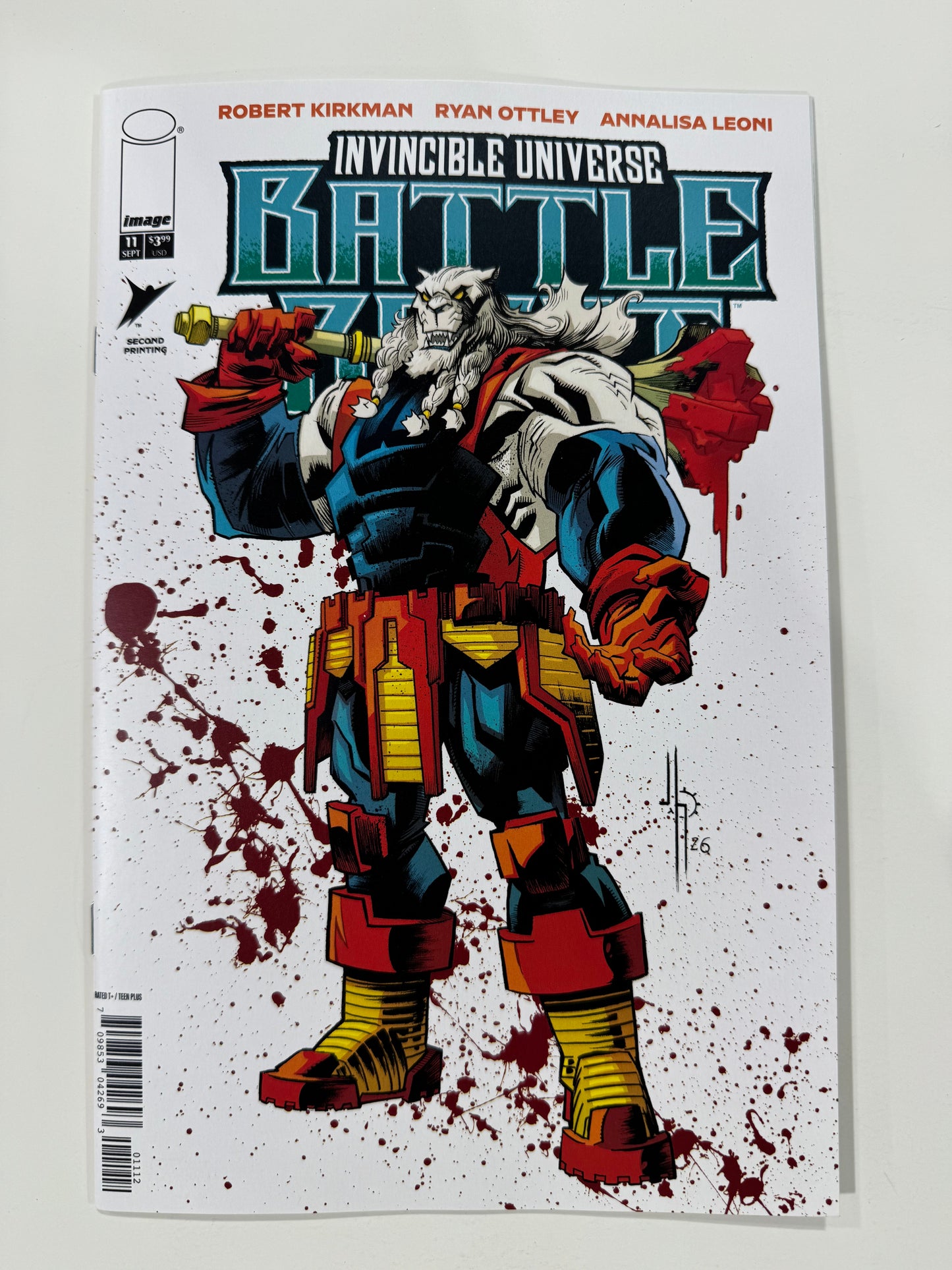 INVINCIBLE UNIVERSE: BATTLE BEAST #11 NM 2nd Print Jason Howard