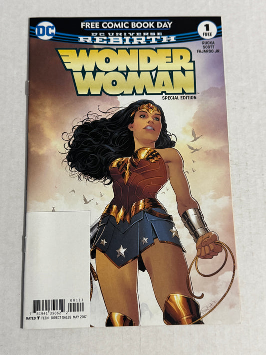 WONDER WOMAN #1 Special Edition FCBD Vol 5 NM