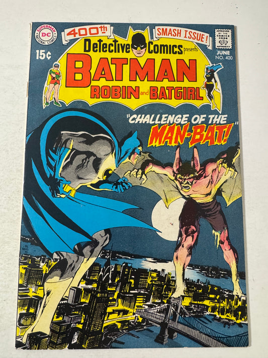 DETECTIVE COMICS #400 FN 1ST APPEARANCE Neal Adams Cover