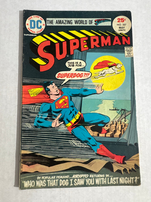 SUPERMAN #287 VG+