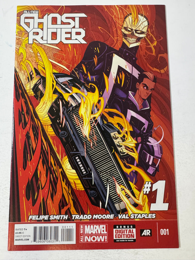 ALL-NEW GHOST RIDER #1 NM 1ST APPEARANCE