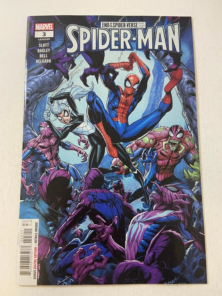 SPIDER-MAN #3 Vol 4 NM Mark Bagley Cover