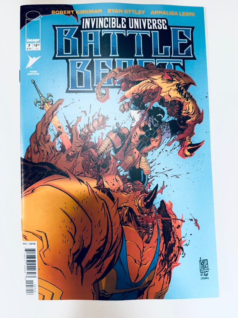 INVINCIBLE UNIVERSE: BATTLE BEAST #7 NM 3rd Printing Giuseppe Camuncoli