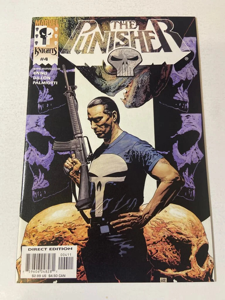 PUNISHER #4 Vol 5 NM Tim Bradstreet Cover