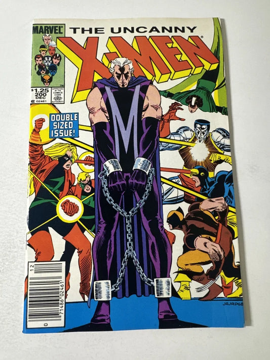 UNCANNY X-MEN #200 VF CANADIAN PRICE VARIANT