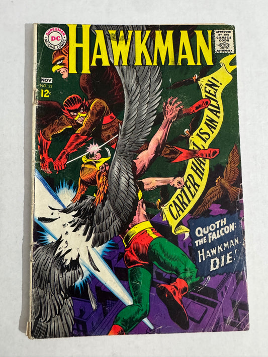 HAWKMAN #22 GD-