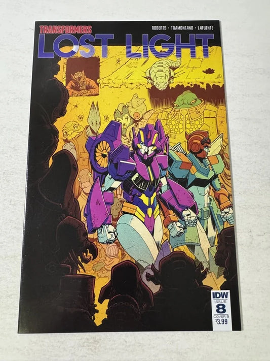 TRANSFORMERS Lost Light #8 NM B Variant