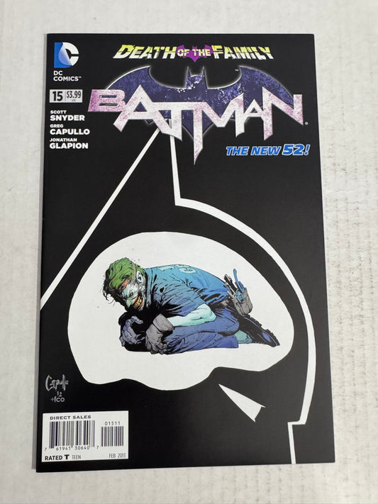 BATMAN #15 Vol 2 NM- Greg Capullo Cover