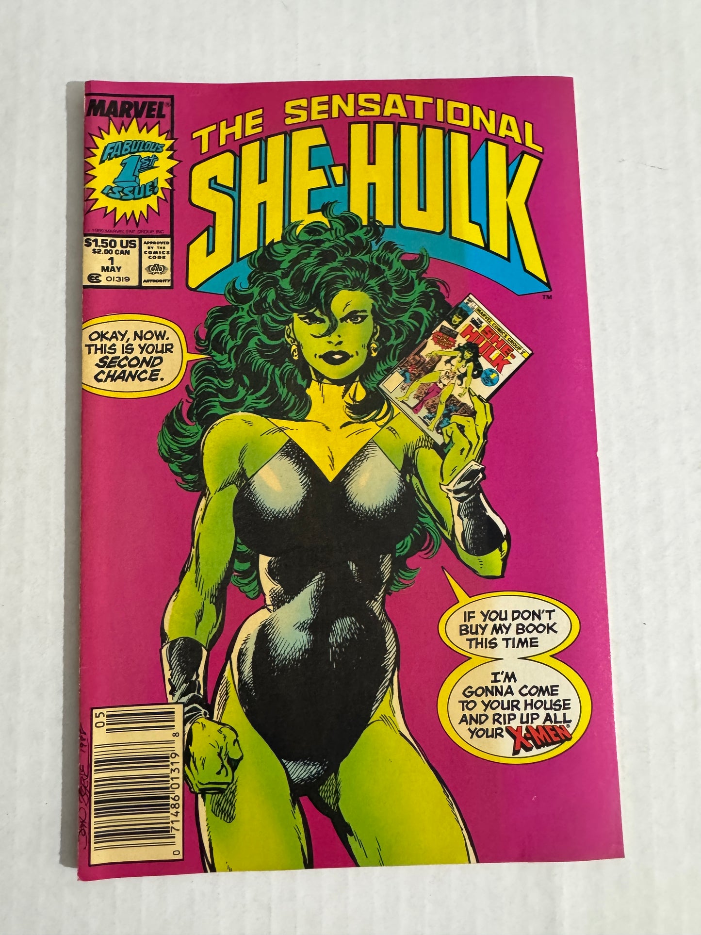 SENSATIONAL SHE-HULK #1 FN-