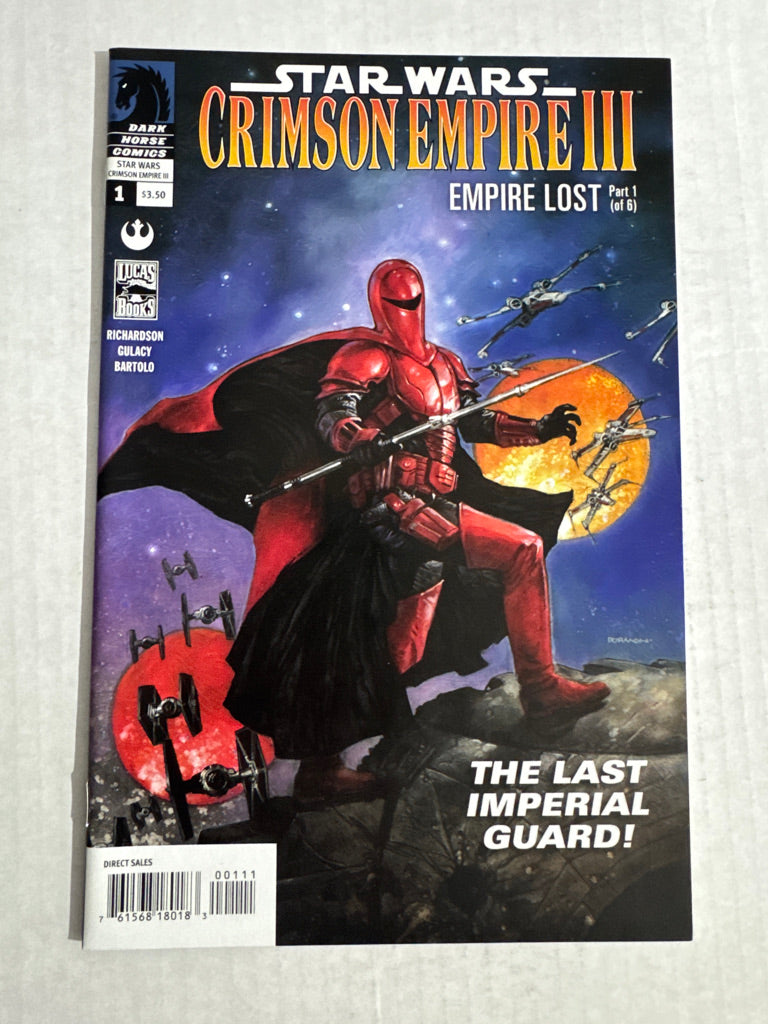 Star Wars CRIMSON EMPIRE Empire Lost III #1 NM