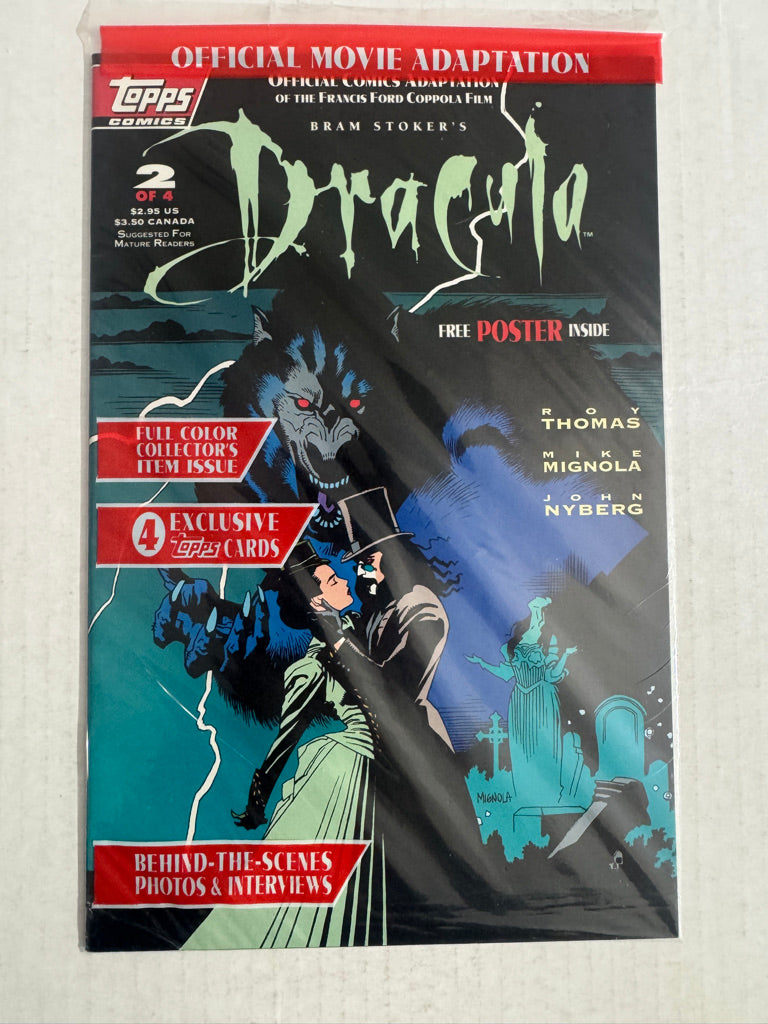 BRAM STOKER'S DRACULA #2 NM- Sealed Mike Mignola Cover