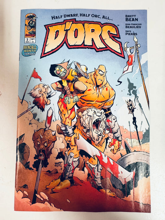 D'Orc #2 NM Cover C Brett Bean Invincible Team-Up Variant (1 PER CUSTOMER)