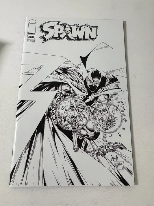 SPAWN #300 NM B/W Greg Capullo Variant 1ST APPEARANCE
