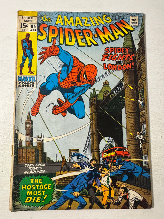 AMAZING SPIDER-MAN #95 GD+